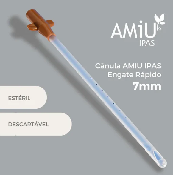 CANULAS IPAS ENGATE RAPIDO DE 7MM C/ ADAPTADOR