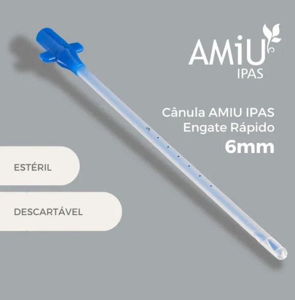 CANULAS IPAS ENGATE RAPIDO DE 6MM C/ ADAPTADOR