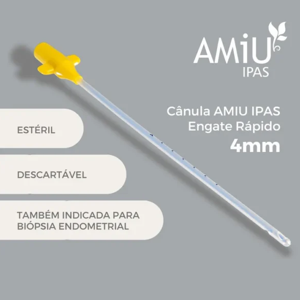 CANULAS IPAS ENGATE RAPIDO DE 4MM C/ ADAPTADOR